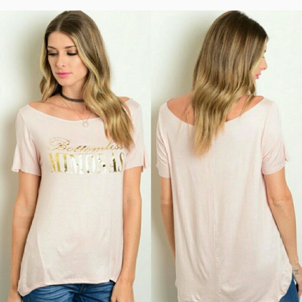 • {Boutique} Bottomless Mimosas Top